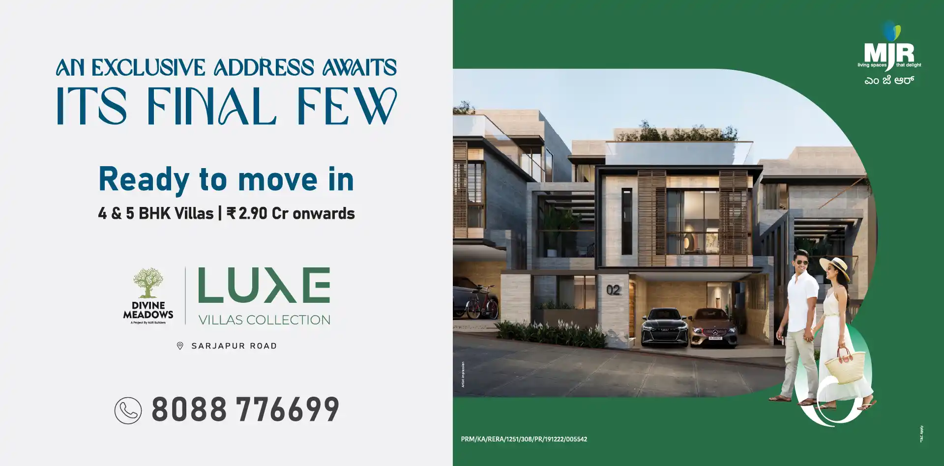 Luxury 5 BHK villas in Sarjapur Road